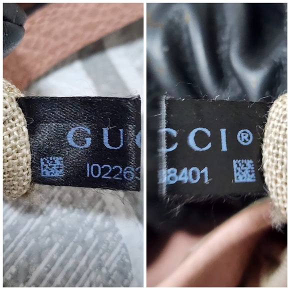 Gucci Small GG Canvas Bree satchel Bag Beige/Pink - Picture 5 of 14